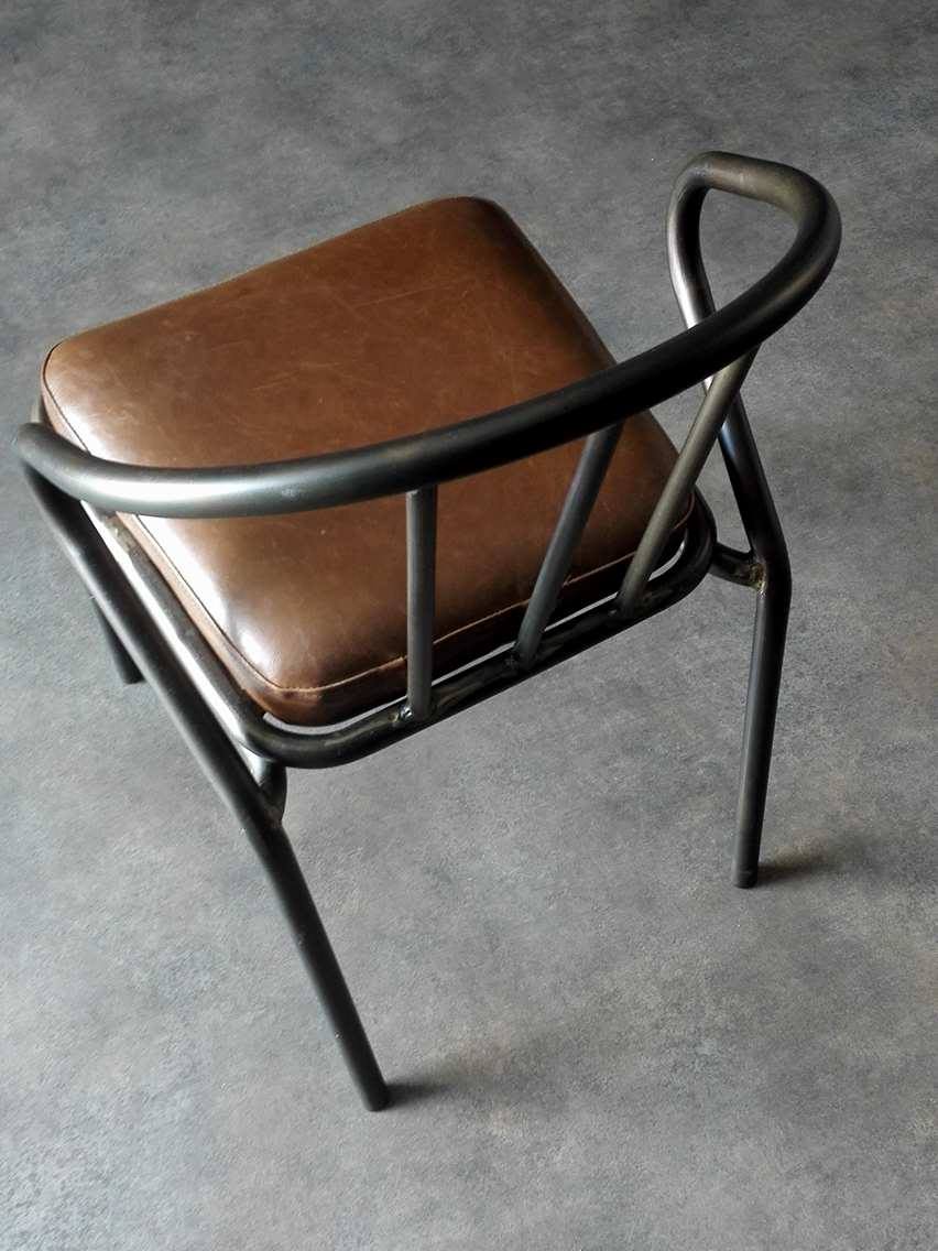 Chaise Fer Et Cuir | Chaise en cuir – CGNPEB