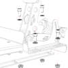 Baseplate de fixation pour pédalier Ultimate HEUSINKVELD ENGINEERING – Image 4