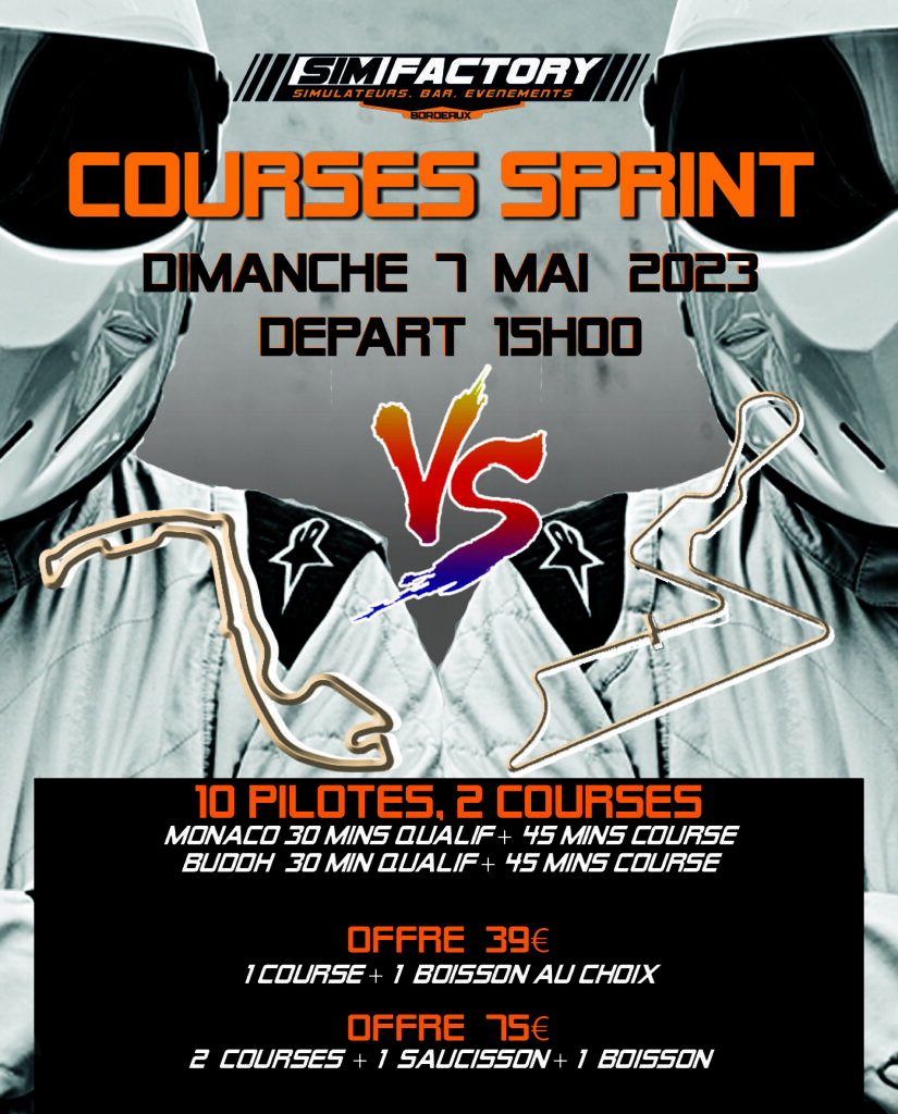 course sprint modèle portrait